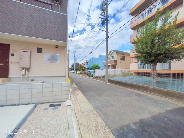 愛知県名古屋市南区鶴田2丁目の新築戸建て完成写真 2025年9月28日撮影