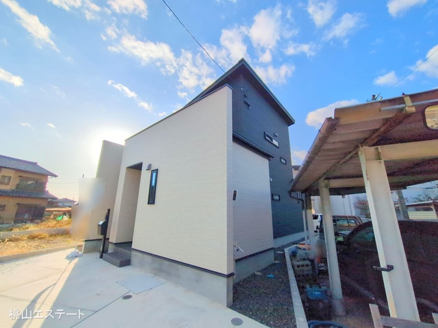 愛知県長久手市岩作東中の新築戸建て完成写真 2025年11月27日撮影