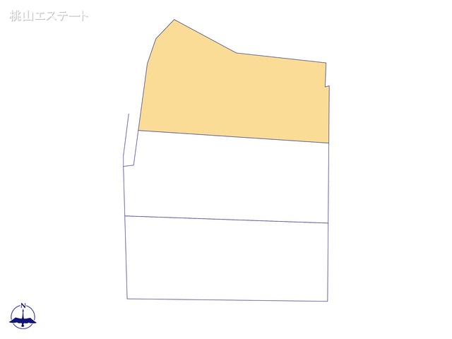 愛知県長久手市岩作東中の新築戸建て全体区画図 ※図面と異なる場合は現況を優先