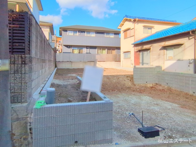 愛知県日進市岩崎町元井ゲの新築戸建て更地・土地写真 2025年12月14日撮影