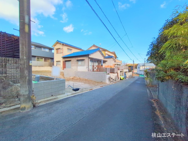 愛知県日進市岩崎町元井ゲの新築戸建て更地・土地写真 2025年12月14日撮影