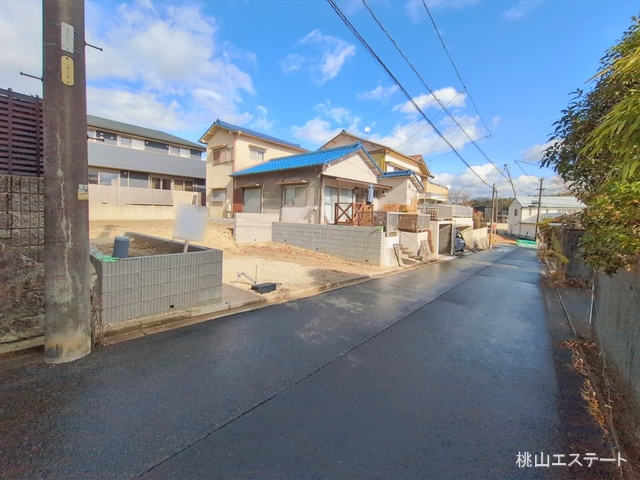 愛知県日進市岩崎町元井ゲの新築戸建て更地・土地写真 2026年1月13日撮影