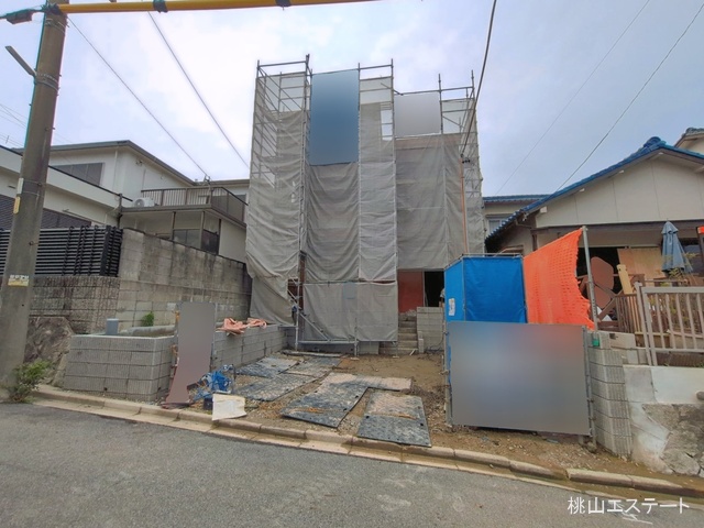 愛知県日進市岩崎町元井ゲの新築戸建て上棟写真 2026年6月8日撮影
