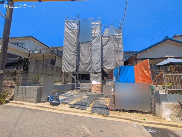 愛知県日進市岩崎町元井ゲの新築戸建てシート写真 2026年7月8日撮影
