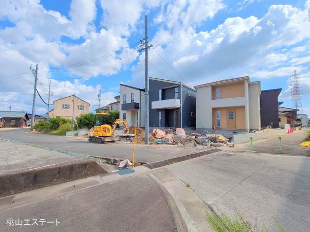 愛知県刈谷市今川町山ノ端の新築戸建て外構写真 2025年9月29日撮影