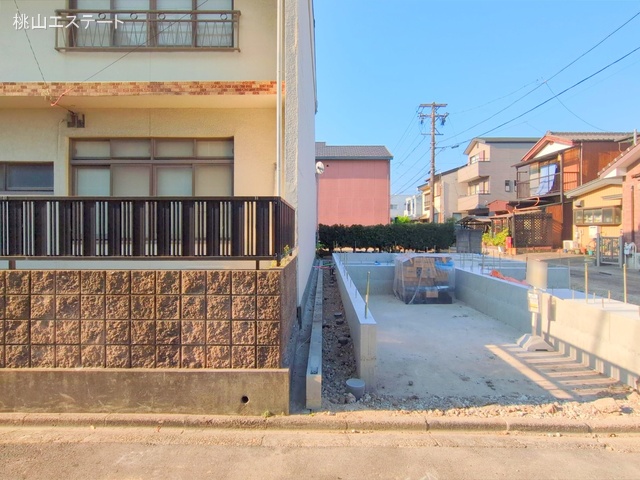 愛知県名古屋市北区長田町３丁目の新築戸建て基礎写真 2025年7月31日撮影