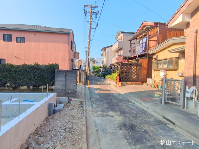 愛知県名古屋市北区長田町３丁目の新築戸建て基礎写真 2025年7月31日撮影