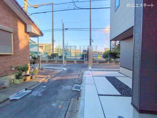 愛知県名古屋市北区長田町３丁目の新築戸建て完成写真 2025年10月26日撮影