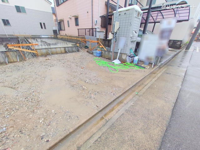 愛知県名古屋市南区観音町3丁目の新築戸建て基礎写真 2025年7月16日撮影