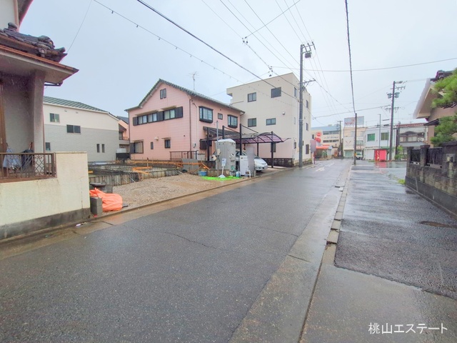 愛知県名古屋市南区観音町3丁目の新築戸建て基礎写真 2025年7月16日撮影