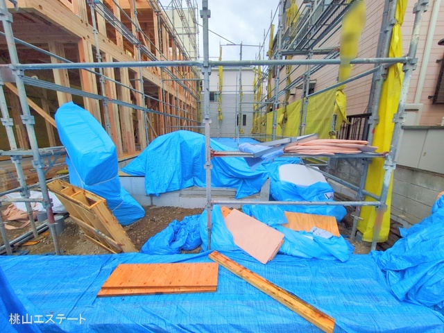 愛知県名古屋市南区観音町3丁目の新築戸建て基礎写真 2025年8月6日撮影