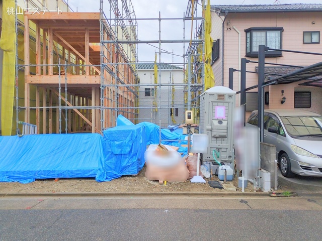 愛知県名古屋市南区観音町3丁目の新築戸建て基礎写真 2025年8月6日撮影