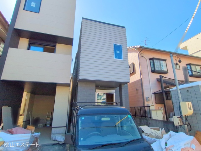 愛知県名古屋市南区観音町3丁目の新築戸建て外構写真 2025年9月29日撮影