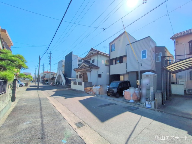 愛知県名古屋市南区観音町3丁目の新築戸建て外構写真 2025年9月29日撮影