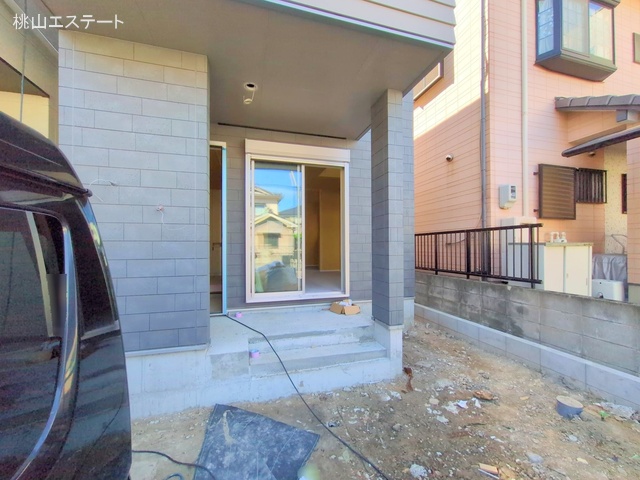 愛知県名古屋市南区観音町3丁目の新築戸建て外構写真 2025年9月29日撮影