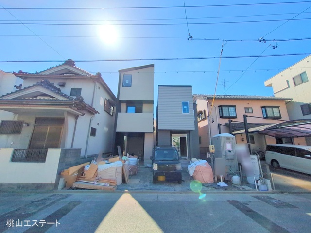 愛知県名古屋市南区観音町3丁目の新築戸建て外構写真 2025年9月29日撮影