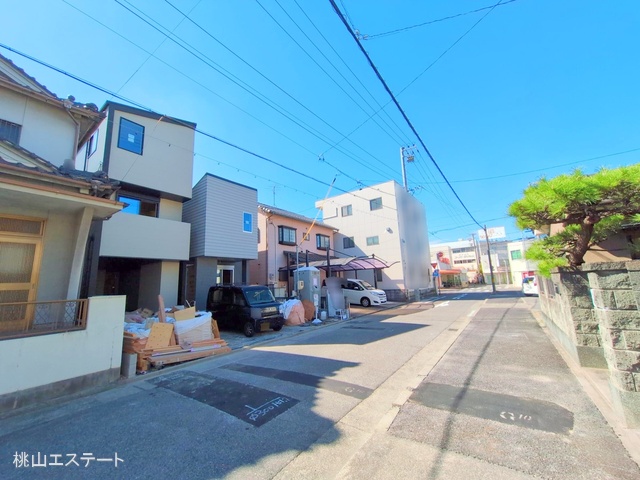 愛知県名古屋市南区観音町3丁目の新築戸建て外構写真 2025年9月29日撮影