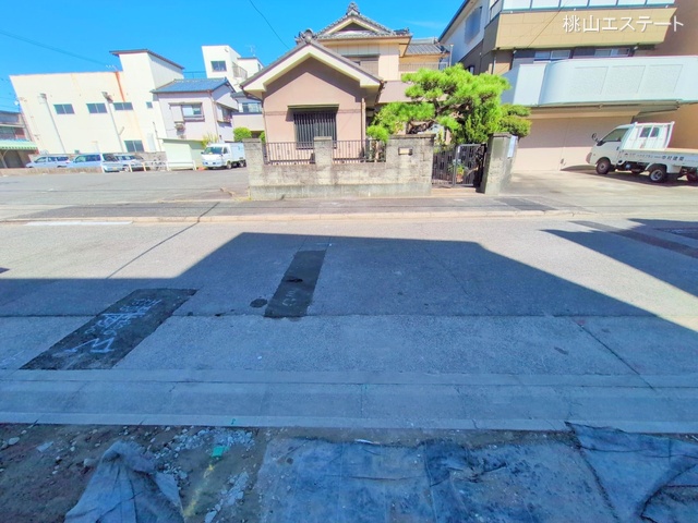 愛知県名古屋市南区観音町3丁目の新築戸建て外構写真 2025年9月29日撮影