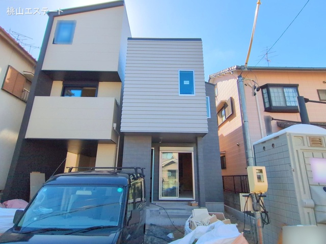 愛知県名古屋市南区観音町3丁目の新築戸建て外構写真 2025年9月29日撮影
