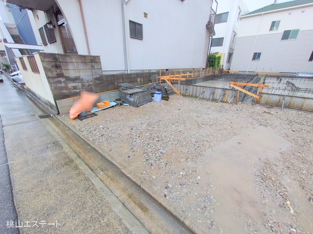 愛知県名古屋市南区観音町3丁目の新築戸建て基礎写真 2025年7月16日撮影