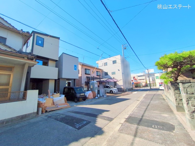 愛知県名古屋市南区観音町3丁目の新築戸建て外構写真 2025年9月29日撮影