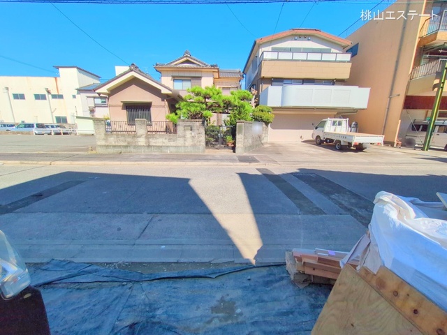 愛知県名古屋市南区観音町3丁目の新築戸建て外構写真 2025年9月29日撮影