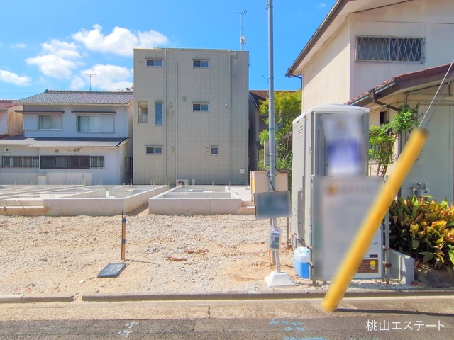 愛知県名古屋市北区安井2丁目の新築戸建て基礎写真 2025年7月21日撮影