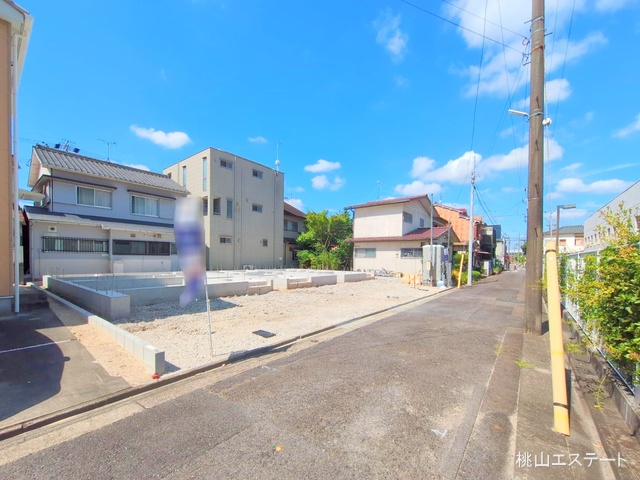 愛知県名古屋市北区安井2丁目の新築戸建て基礎写真 2025年7月21日撮影