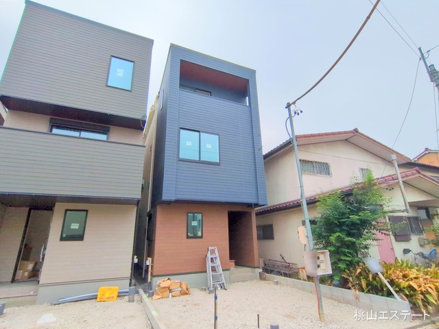 愛知県名古屋市北区安井２丁目-新築戸建ての外構写真