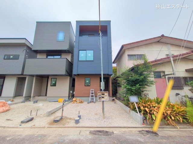 愛知県名古屋市北区安井2丁目の新築戸建て外構写真 2025年9月24日撮影