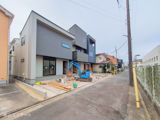 愛知県名古屋市北区安井2丁目の新築戸建て外構写真 2025年9月24日撮影