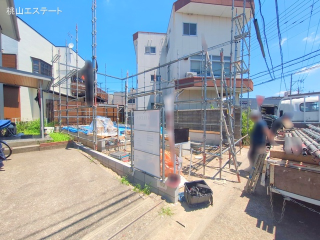 愛知県名古屋市西区こも原町の新築戸建て基礎写真 2025年7月21日撮影