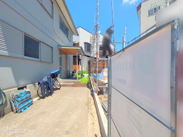 愛知県名古屋市西区こも原町の新築戸建て基礎写真 2025年7月21日撮影
