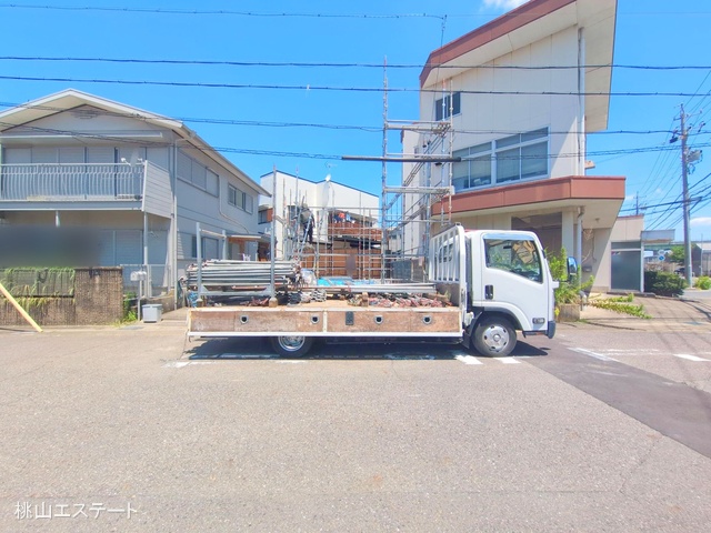愛知県名古屋市西区こも原町の新築戸建て基礎写真 2025年7月21日撮影