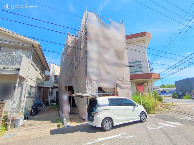 愛知県名古屋市西区こも原町の新築戸建て上棟写真 2025年8月7日撮影