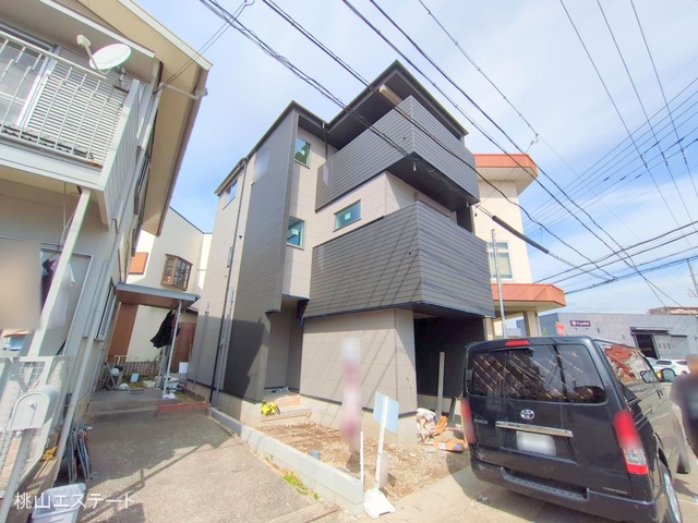 愛知県名古屋市西区こも原町の新築戸建て外構写真 2025年9月21日撮影
