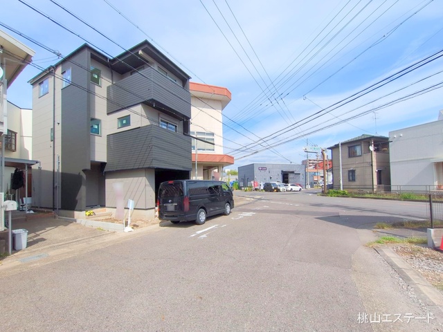 愛知県名古屋市西区こも原町の新築戸建て外構写真 2025年9月21日撮影