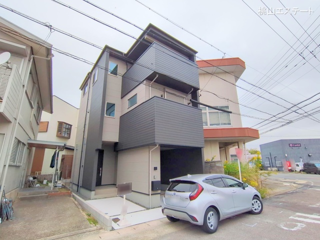 愛知県名古屋市西区こも原町-新築戸建ての外構写真