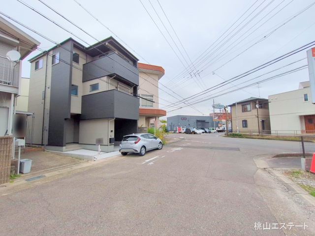 愛知県名古屋市西区こも原町の新築戸建て外構写真 2025年10月13日撮影