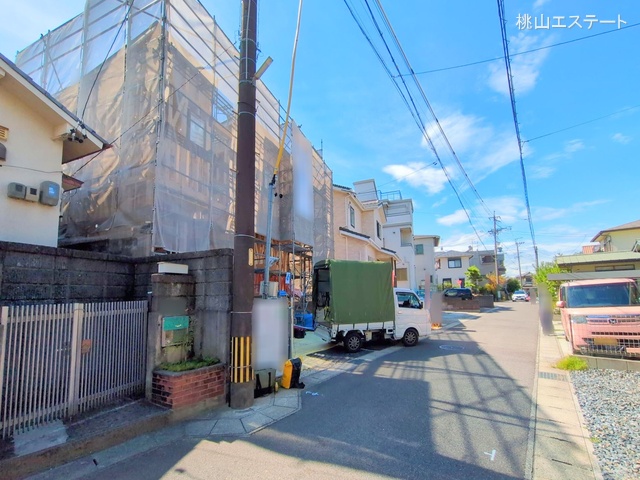 愛知県名古屋市守山区城土町の新築戸建て上棟写真 2025年9月25日撮影