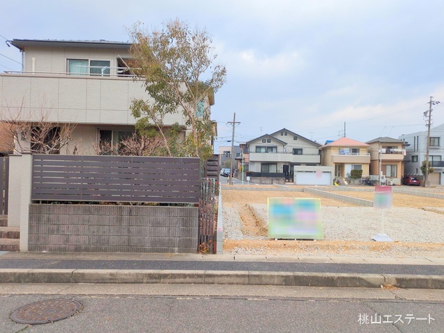 愛知県名古屋市天白区海老山町の新築戸建て更地・土地写真 2025年2月16日撮影