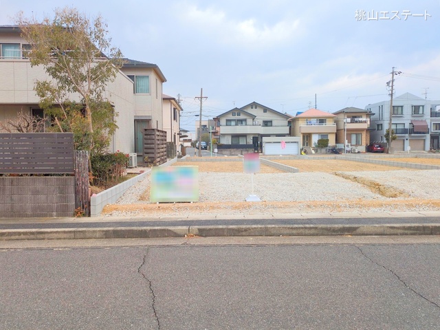愛知県名古屋市天白区海老山町の新築戸建て更地・土地写真 2025年2月16日撮影
