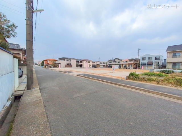 愛知県名古屋市天白区海老山町の新築戸建て更地・土地写真 2025年2月16日撮影