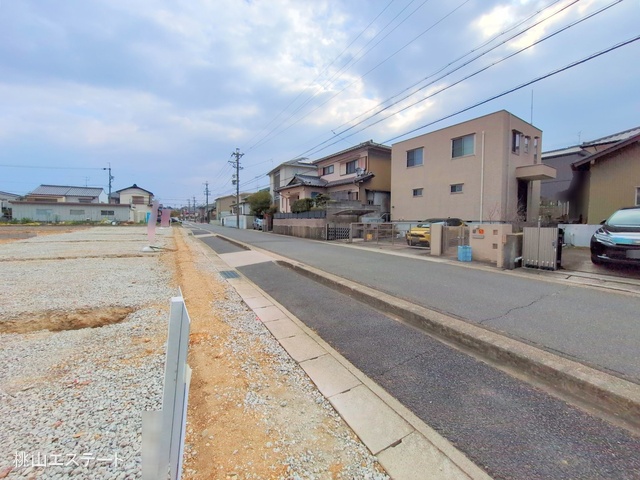 愛知県名古屋市天白区海老山町の新築戸建て更地・土地写真 2025年2月16日撮影