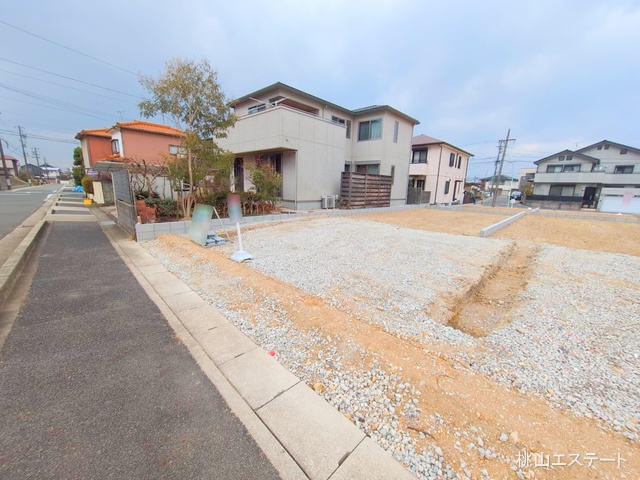 愛知県名古屋市天白区海老山町の新築戸建て更地・土地写真 2025年2月16日撮影