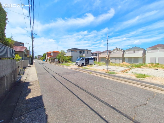愛知県名古屋市天白区海老山町の新築戸建て更地・土地写真 2025年8月7日撮影