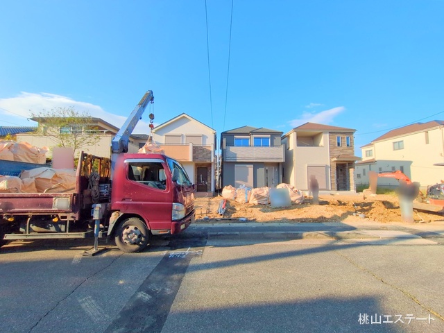 愛知県名古屋市天白区海老山町の新築戸建て外構写真 2025年10月26日撮影