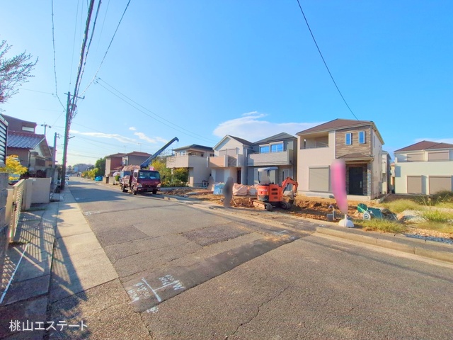 愛知県名古屋市天白区海老山町の新築戸建て外構写真 2025年10月26日撮影