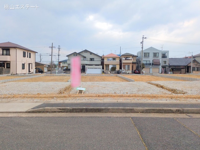 愛知県名古屋市天白区海老山町の新築戸建て更地・土地写真 2025年2月16日撮影