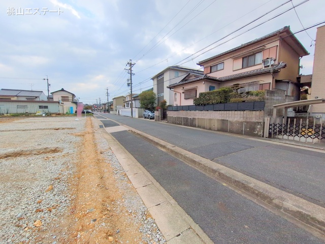 愛知県名古屋市天白区海老山町の新築戸建て更地・土地写真 2025年2月16日撮影